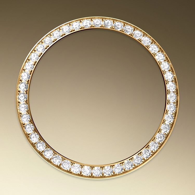 Diamond-set bezel