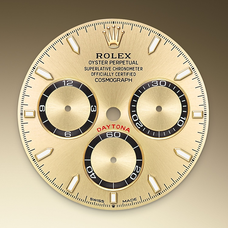 Golden dial