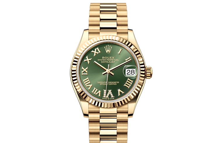 Rolex Datejust in Gold M278278 0030 Rhodium