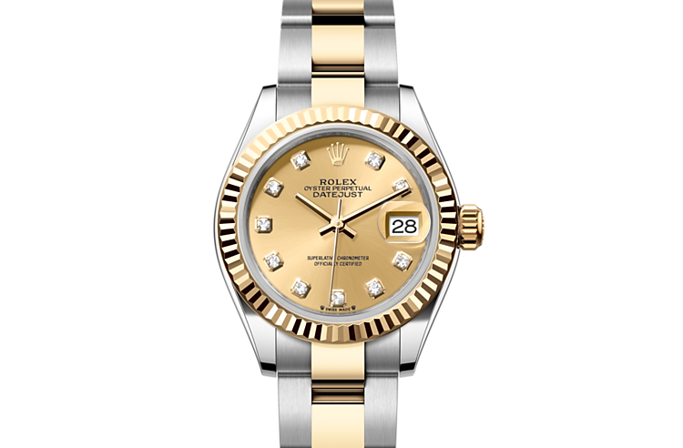 Datejust on sale half gold