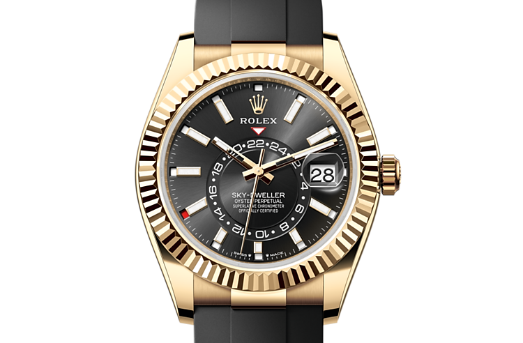 Rolex Sky Dweller in Gold M336238 0002 Rhodium