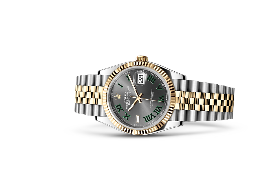 Datejust shop 36 rhodium